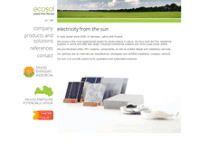 Tablet Screenshot of ecosol.lv